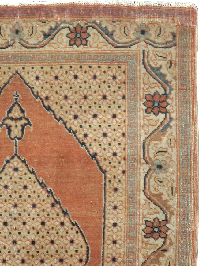 Antique Persian Tabriz Hagi Jalili Rug, No.18256 - Gss