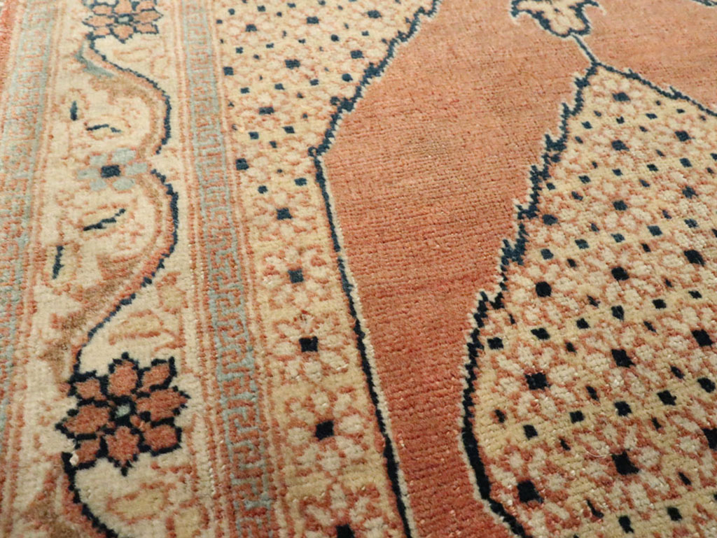Antique Persian Tabriz Hagi Jalili Rug, No.18256 - Gss