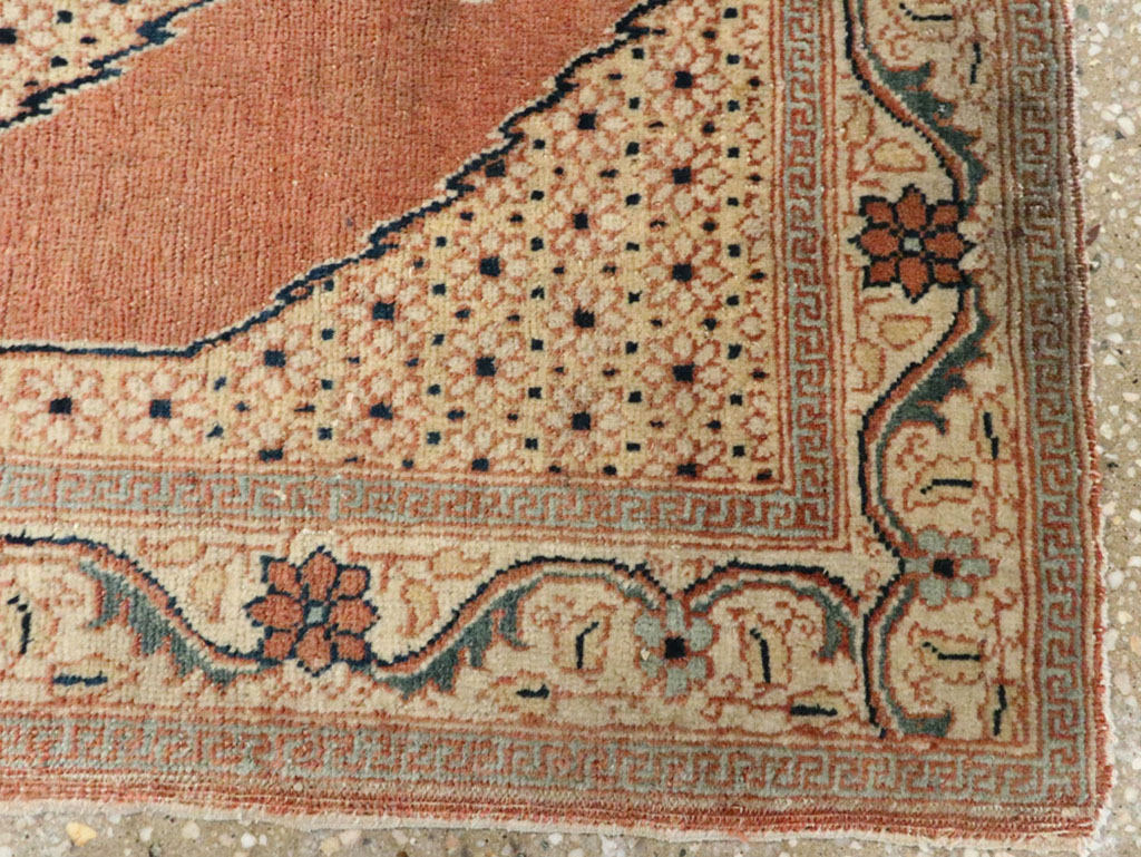 Antique Persian Tabriz Hagi Jalili Rug, No.18256 - Gss