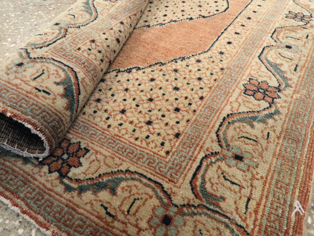 Antique Persian Tabriz Hagi Jalili Rug, No.18256 - Gss
