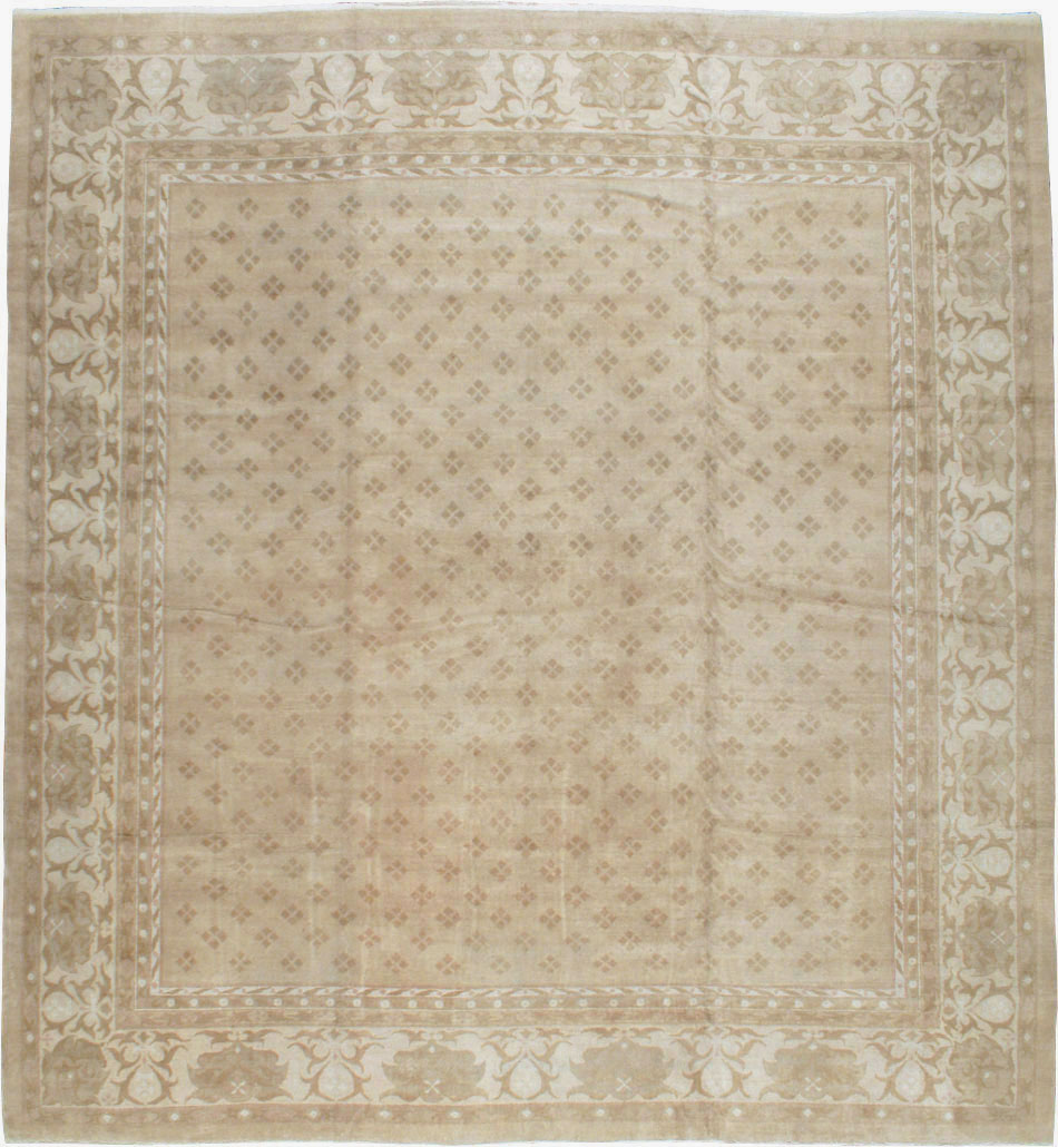 Antique Indian Agra Carpet, No.18259 - Gss
