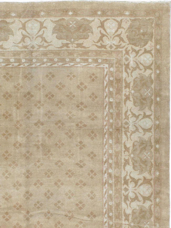 Antique Indian Agra Carpet, No.18259 - Gss