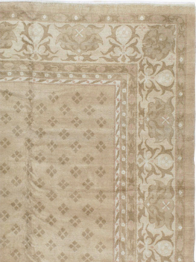 Antique Indian Agra Carpet, No.18259 - Gss