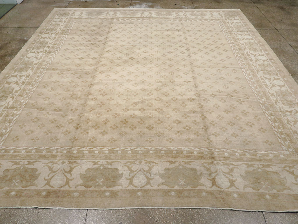 Antique Indian Agra Carpet, No.18259 - Gss