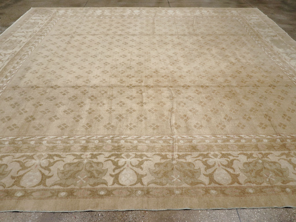 Antique Indian Agra Carpet, No.18259 - Gss