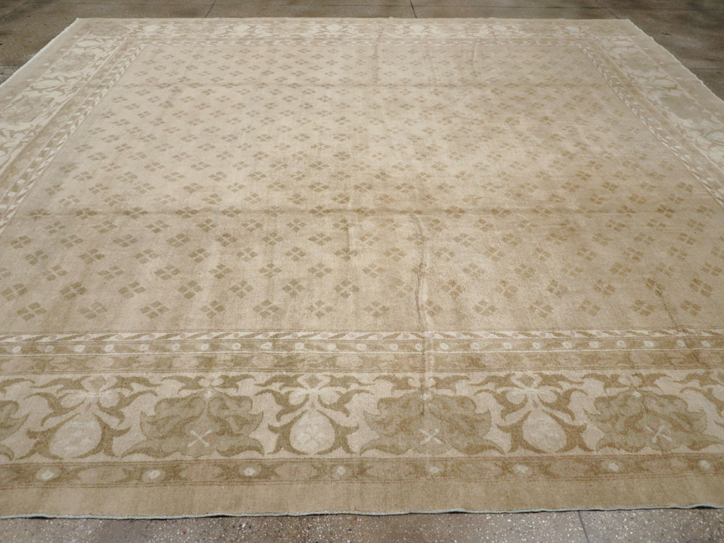 Antique Indian Agra Carpet, No.18259 - Gss