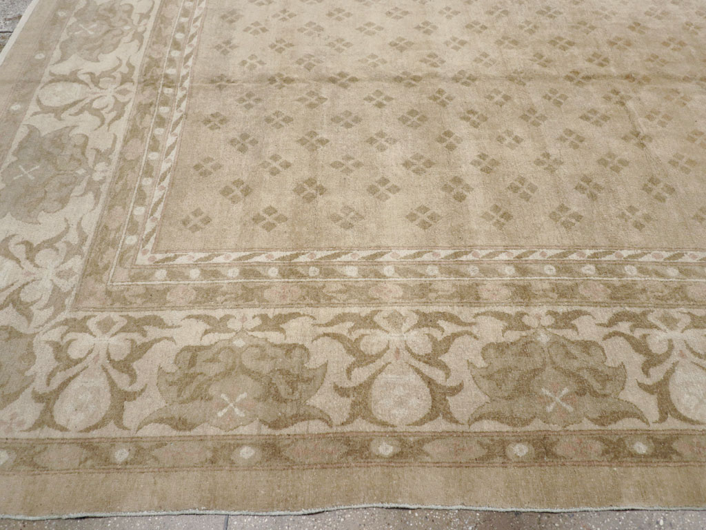 Antique Indian Agra Carpet, No.18259 - Gss
