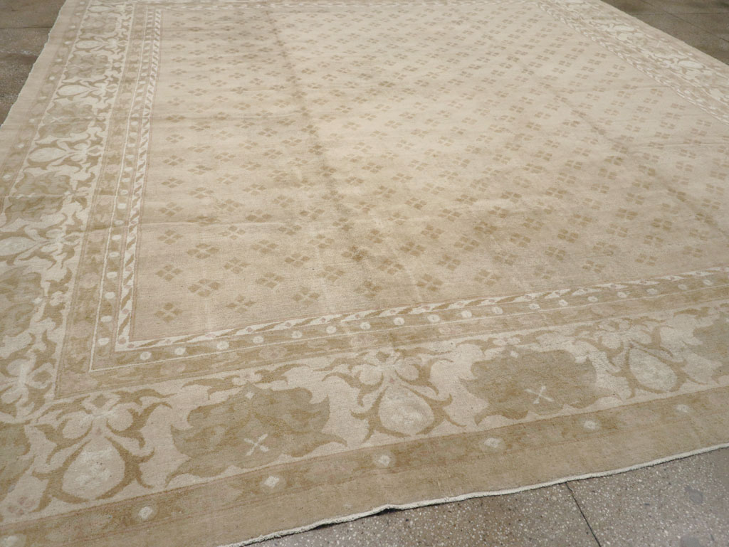 Antique Indian Agra Carpet, No.18259 - Gss