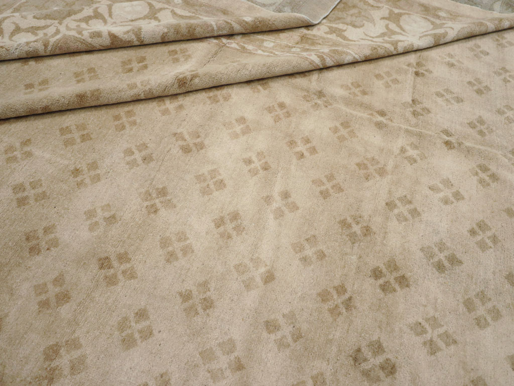 Antique Indian Agra Carpet, No.18259 - Gss