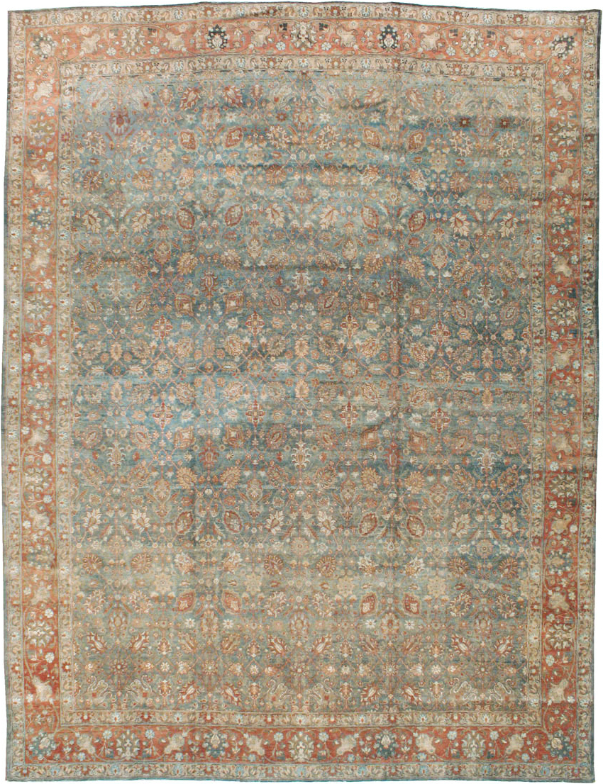 Antique Persian Tabriz Carpet, No.18261 - Gss