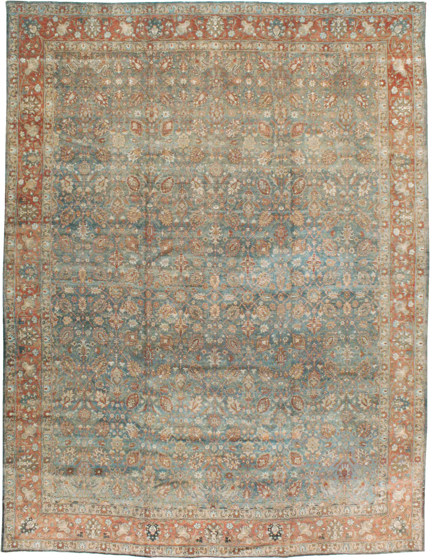 Antique Persian Tabriz Carpet, No.18261 - Gss