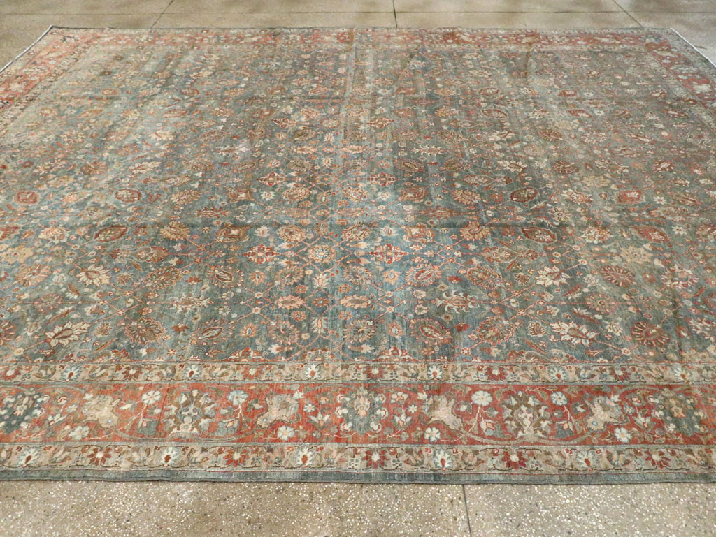 Antique Persian Tabriz Carpet, No.18261 - Gss