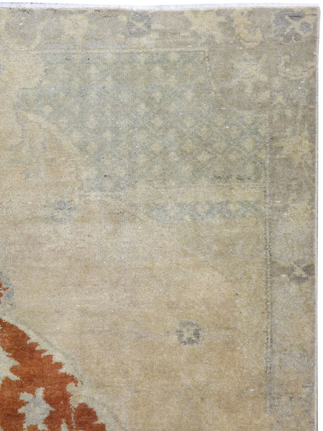 Vintage Turkish Oushak Rug, No.18266 - Gss