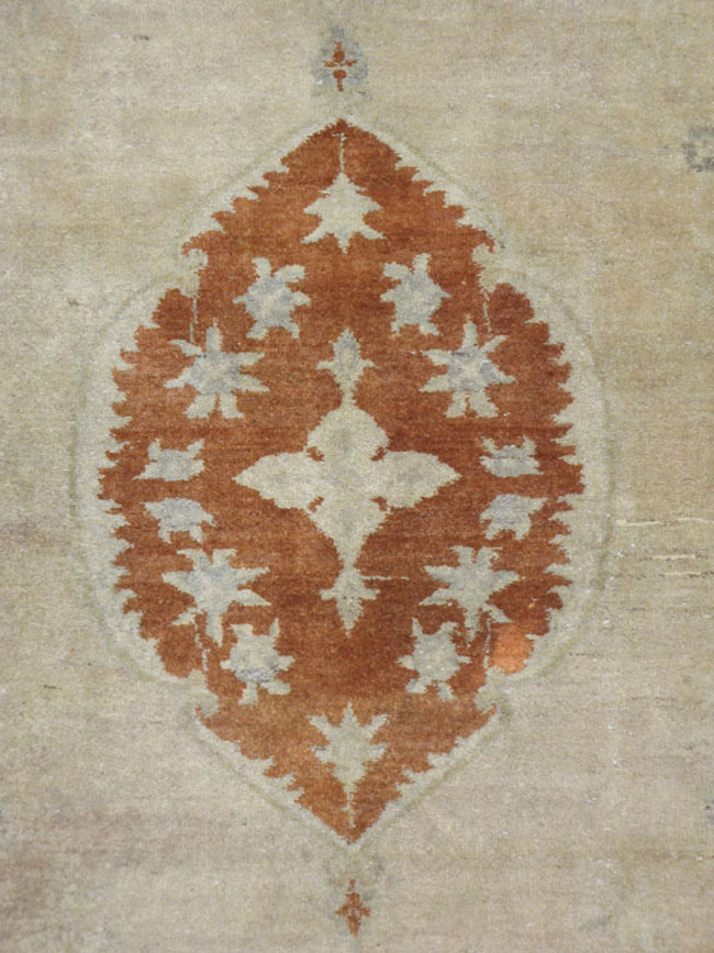 Vintage Turkish Oushak Rug, No.18266 - Gss