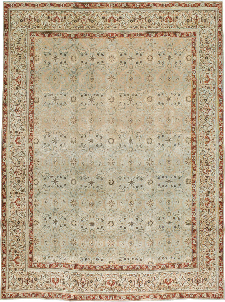 Antique Persian Tabriz Carpet, No.18267 - Gss