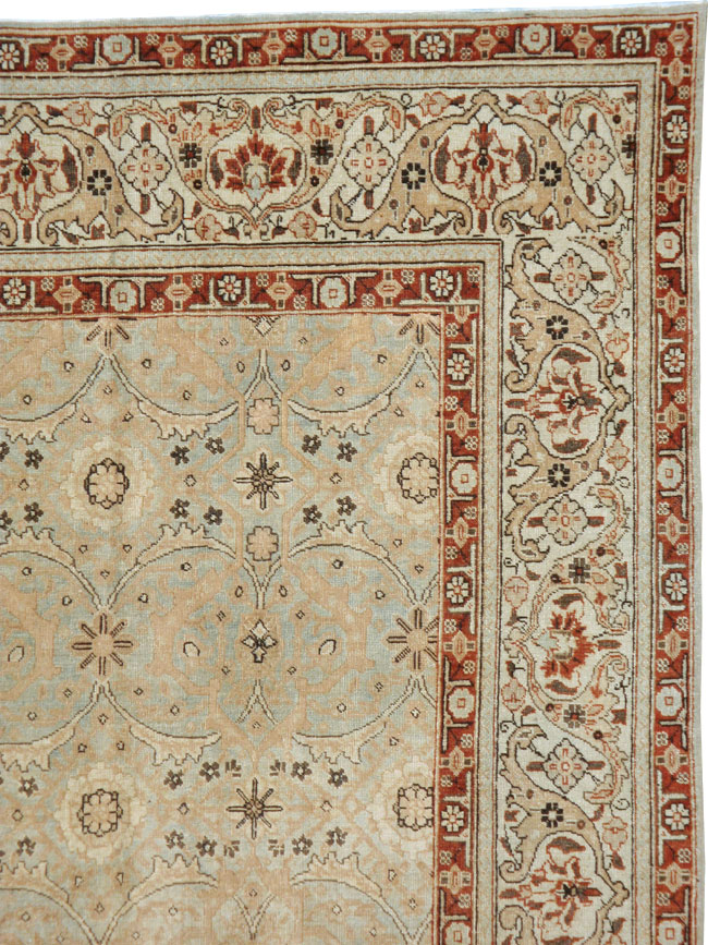 Antique Persian Tabriz Carpet, No.18267 - Gss