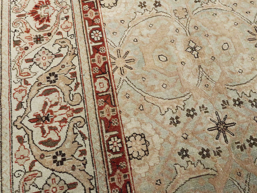 Antique Persian Tabriz Carpet, No.18267 - Gss