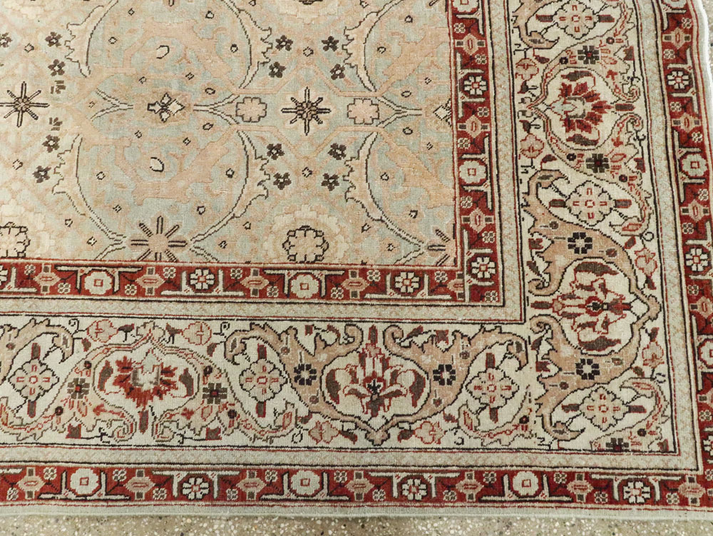Antique Persian Tabriz Carpet, No.18267 - Gss