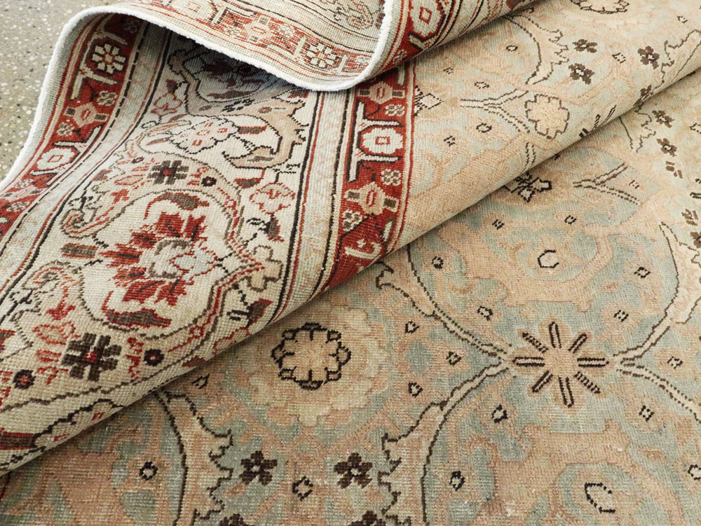 Antique Persian Tabriz Carpet, No.18267 - Gss