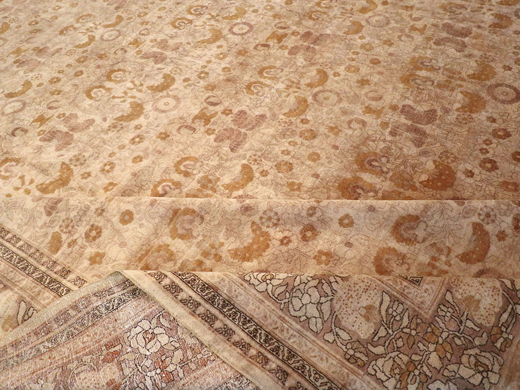 Antique Persian Tabriz Carpet, No.18268 - Gss