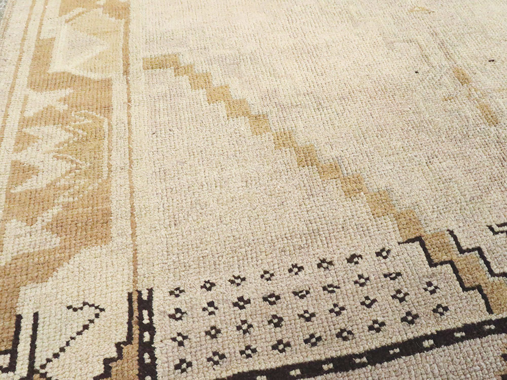 Vintage Turkish Oushak Rug, No.18314 - Gss