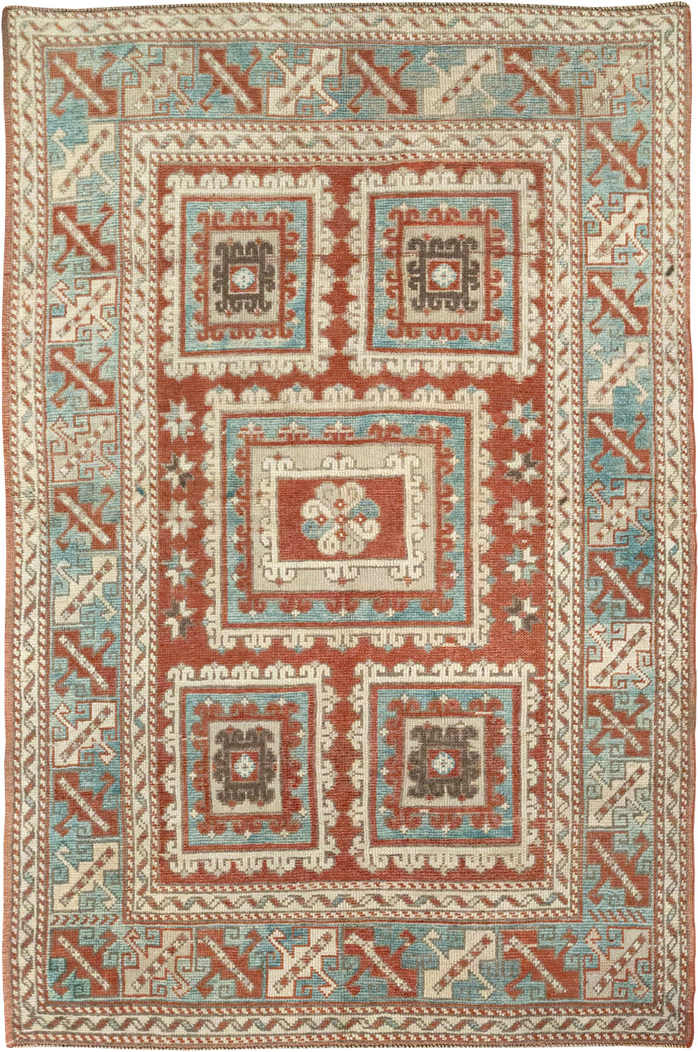 Antique Turkish Anatolian Rug, No.18318 - Gss