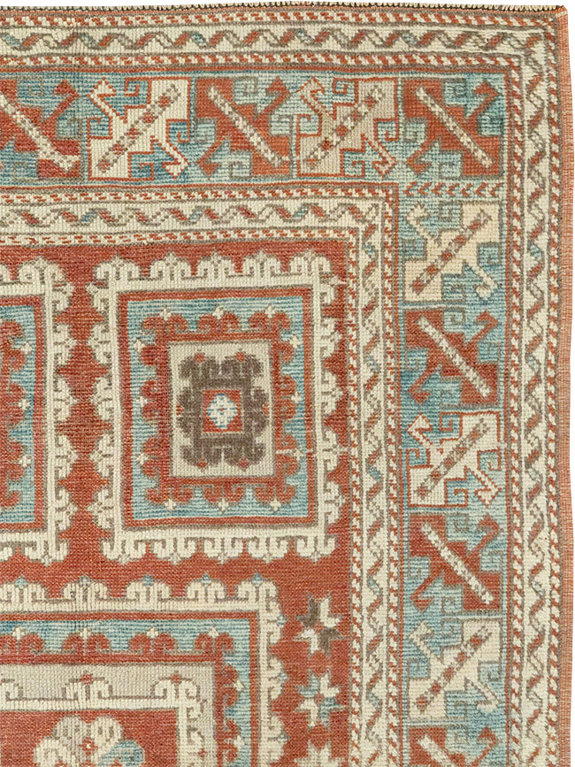 Antique Turkish Anatolian Rug, No.18318 - Gss