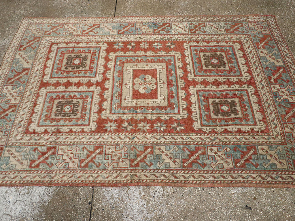 Antique Turkish Anatolian Rug, No.18318 - Gss