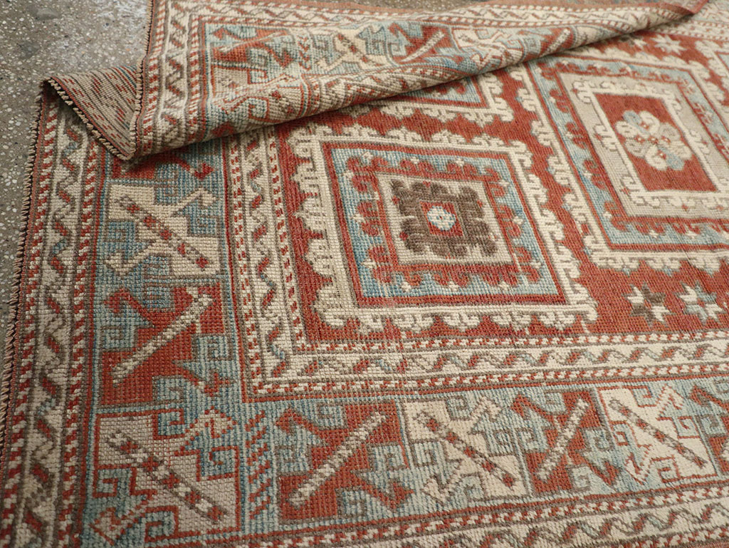 Antique Turkish Anatolian Rug, No.18318 - Gss