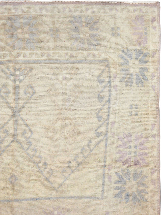 Vintage Turkish Oushak Rug, No.18326 - Gss