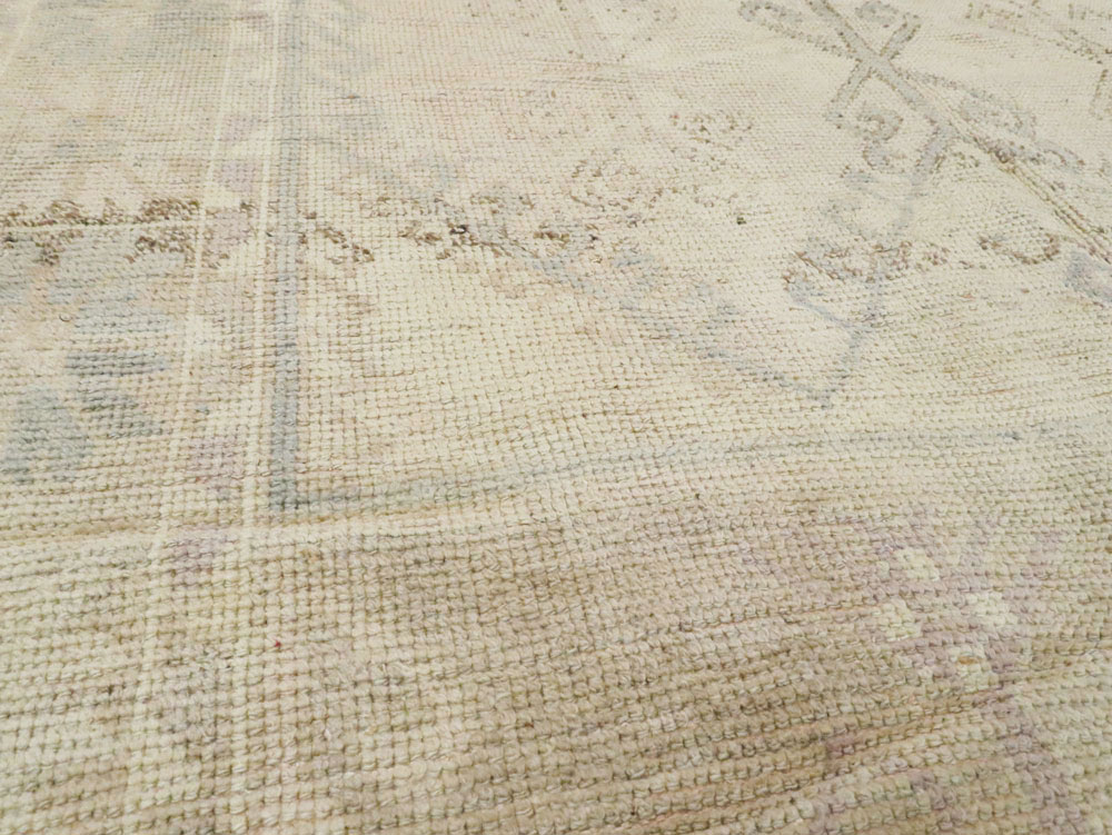 Vintage Turkish Oushak Rug, No.18326 - Gss