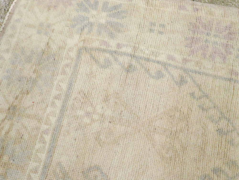 Vintage Turkish Oushak Rug, No.18326 - Gss