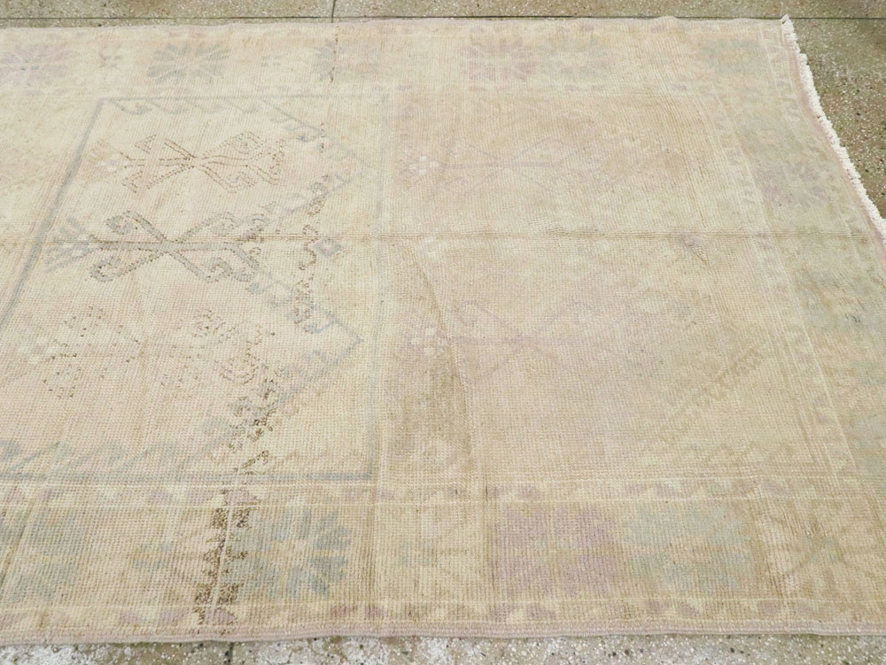 Vintage Turkish Oushak Rug, No.18326 - Gss