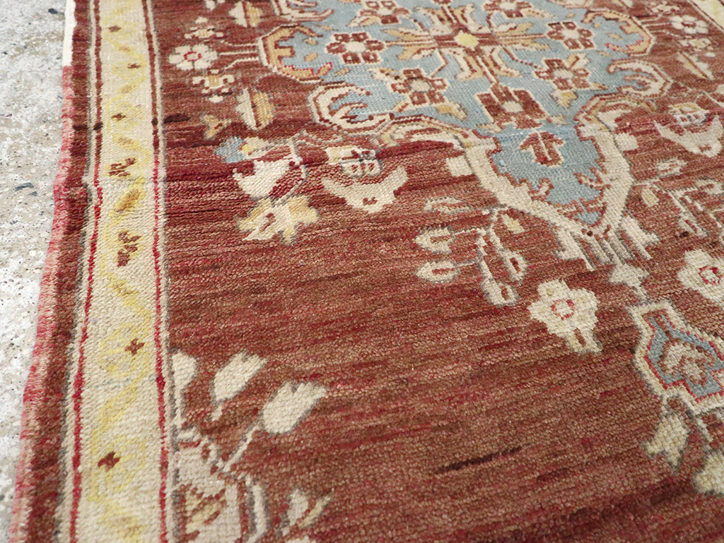 Vintage Turkish Oushak Rug, No.18329 - Gss