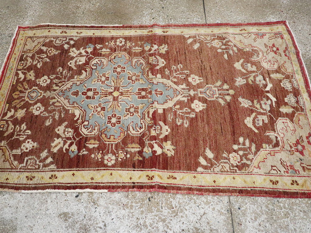 Vintage Turkish Oushak Rug, No.18329 - Gss