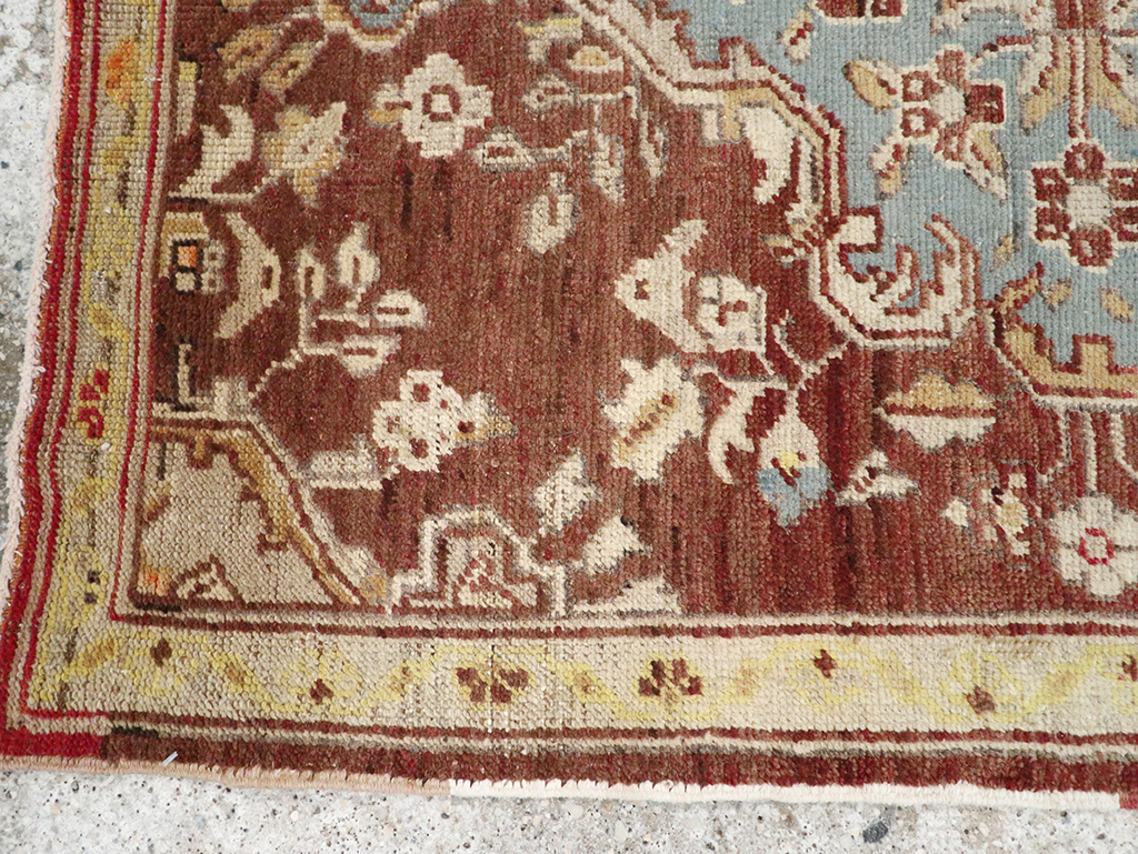 Vintage Turkish Oushak Rug, No.18329 - Gss