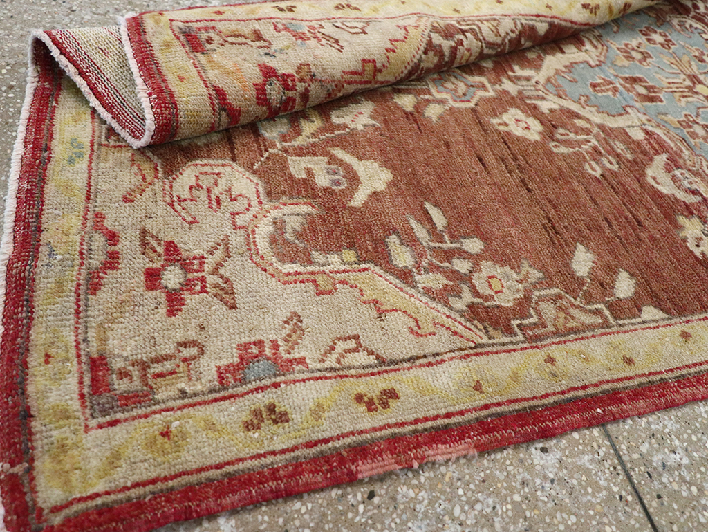 Vintage Turkish Oushak Rug, No.18329 - Gss