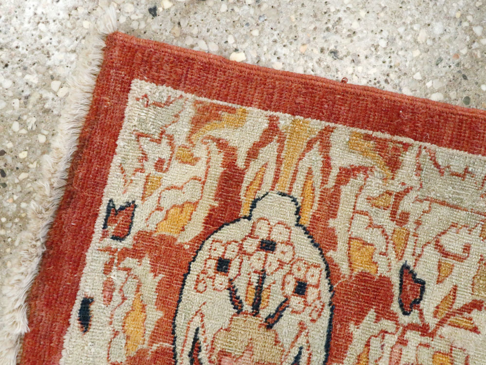 Antique Tabriz Hagi Jalili Rug, No.18332 - Gss