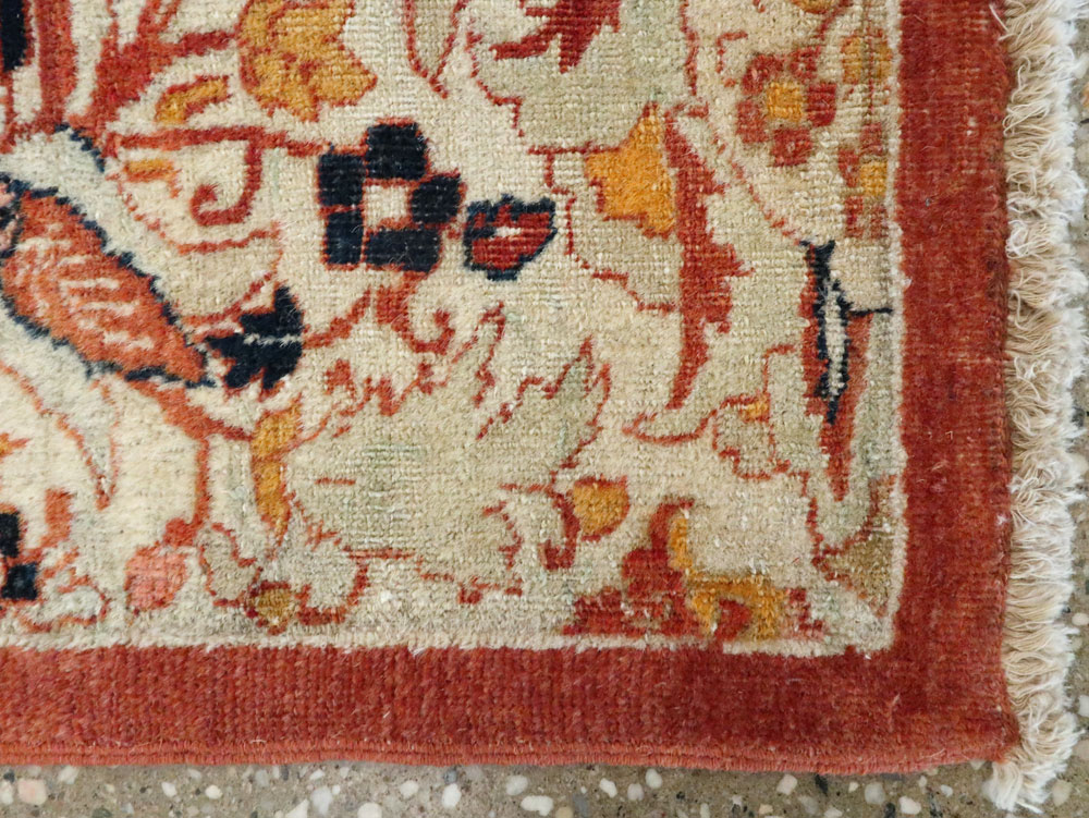 Antique Tabriz Hagi Jalili Rug, No.18332 - Gss