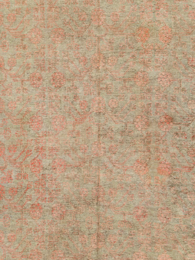 Vintage East Turkestan Khotan Carpet, No.18374 - Gss