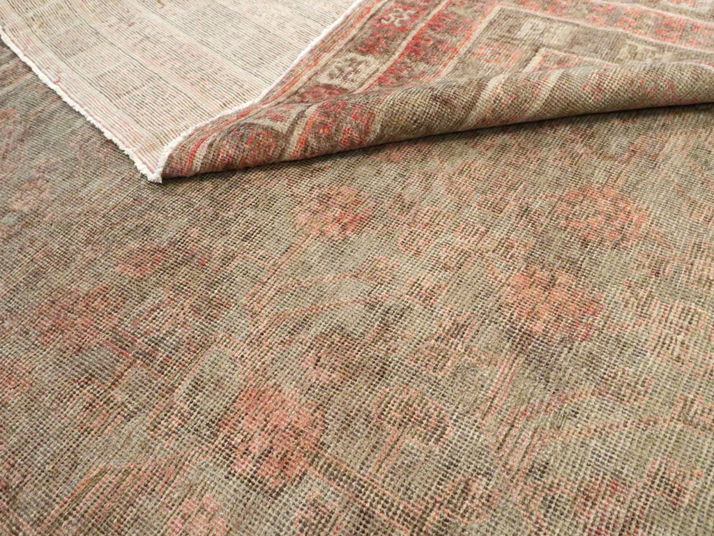 Vintage East Turkestan Khotan Carpet, No.18374 - Gss