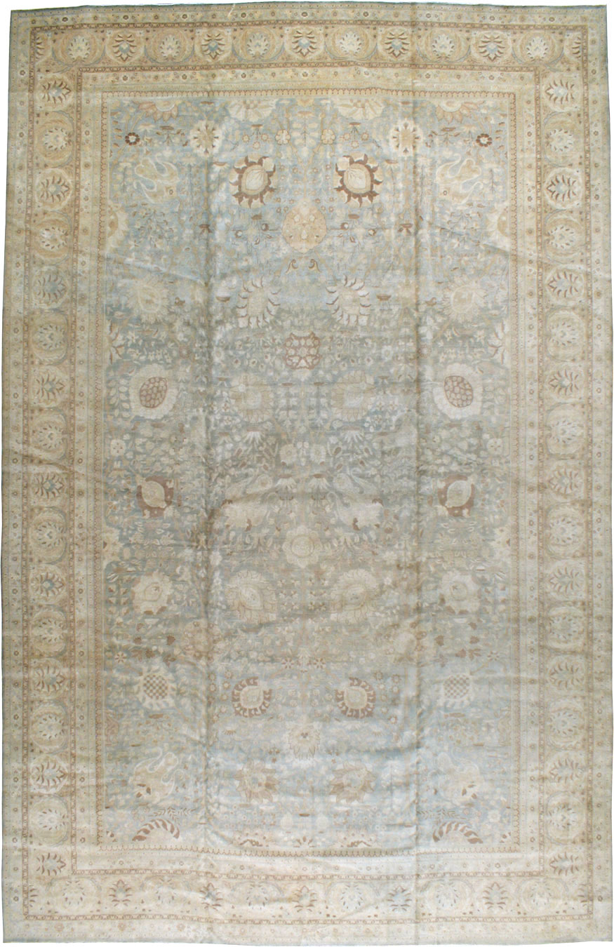 Antique Persian Tabriz Carpet, No.18382 - Gss
