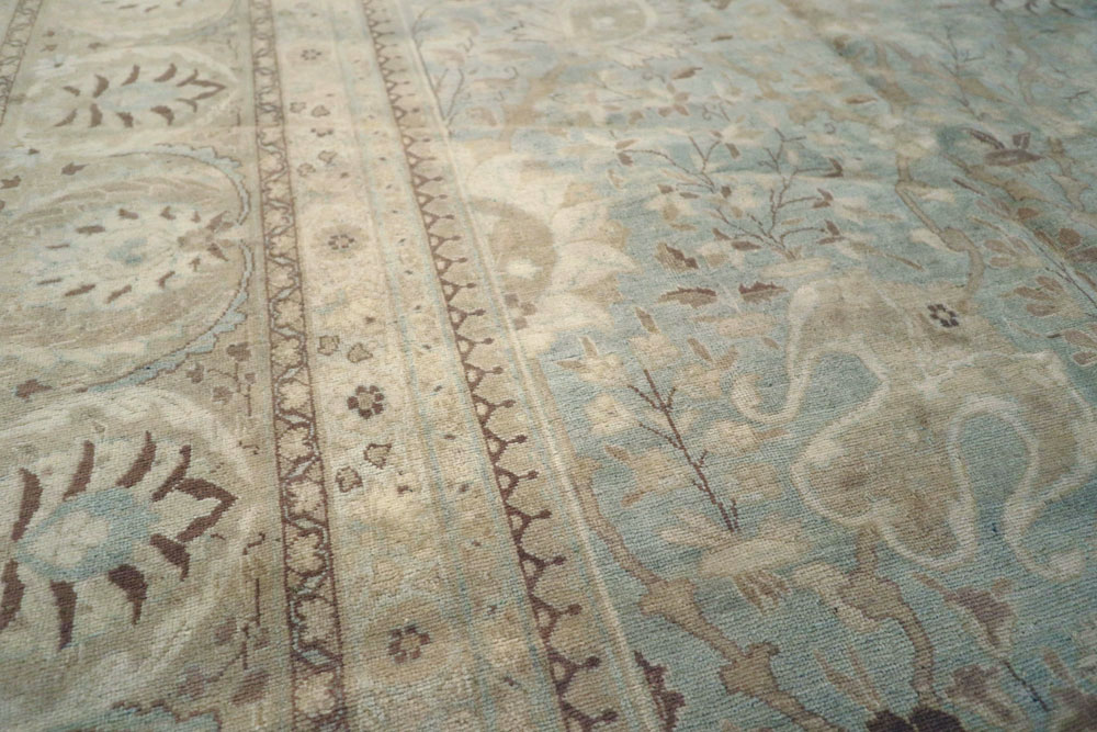 Antique Persian Tabriz Carpet, No.18382 - Gss