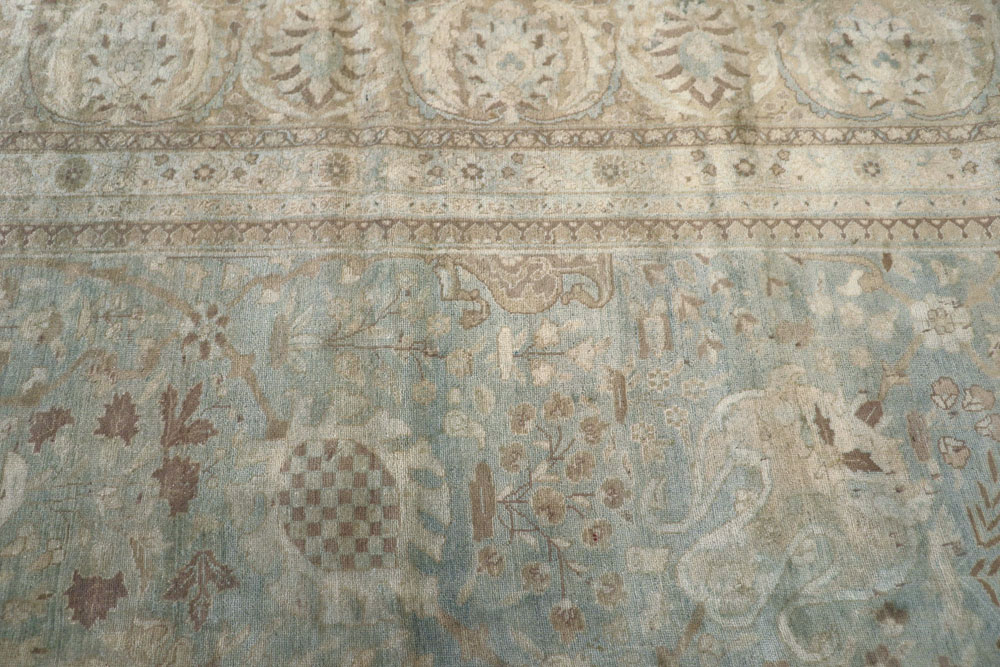 Antique Persian Tabriz Carpet, No.18382 - Gss