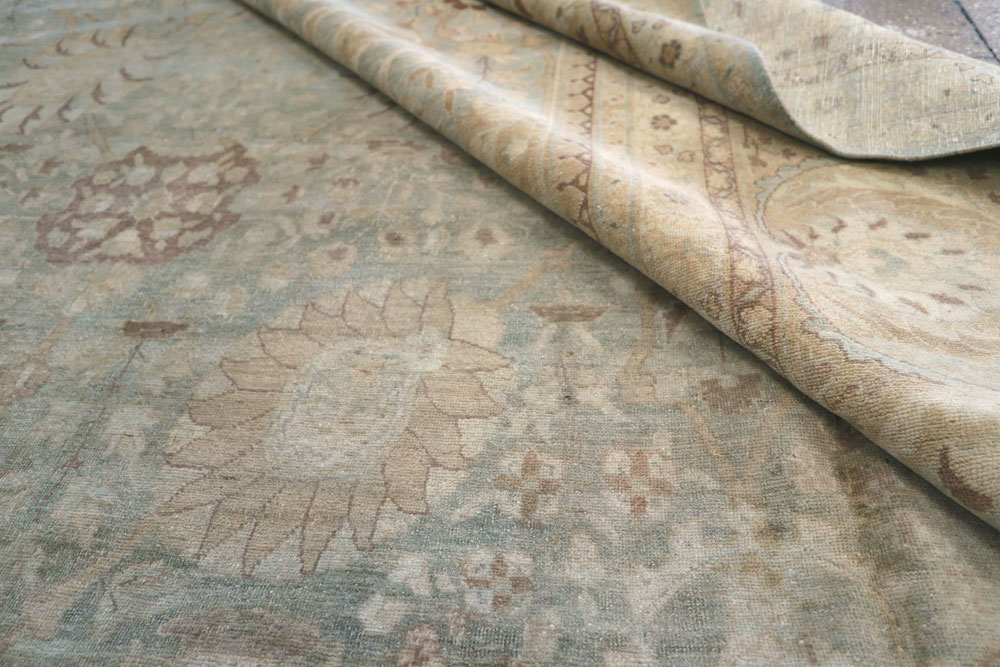 Antique Persian Tabriz Carpet, No.18382 - Gss