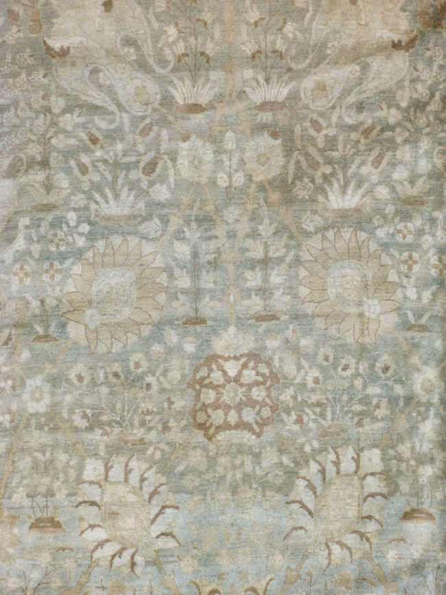 Antique Persian Tabriz Carpet, No.18382 - Gss