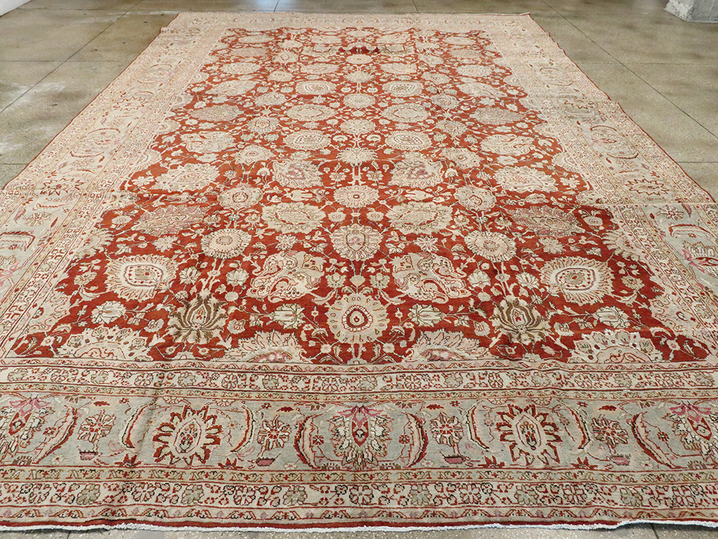 Antique Persian Mahal Carpet, No.18385 - Gss