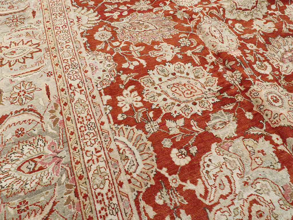 Antique Persian Mahal Carpet, No.18385 - Gss