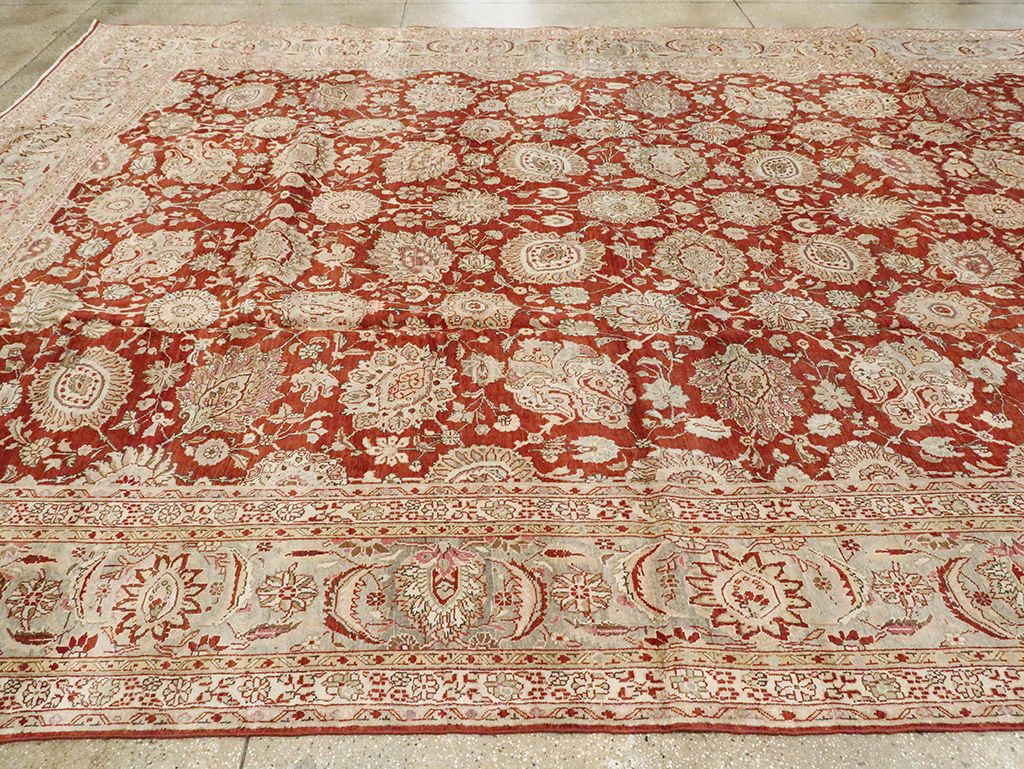 Antique Persian Mahal Carpet, No.18385 - Gss