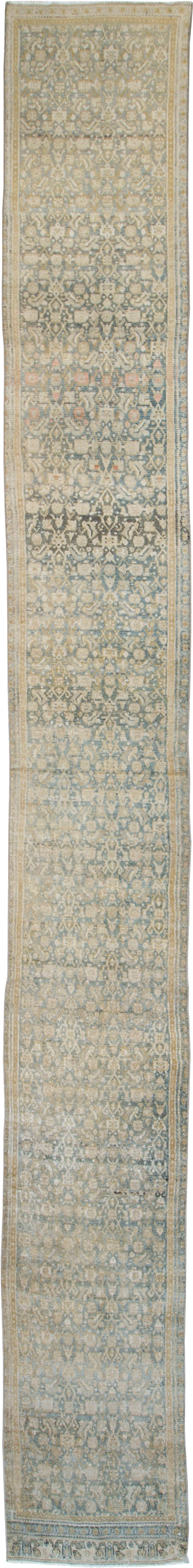Vintage Persian Malayer Runner, No.18388 - Gss